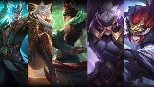 王者14款皮膚爆料最新,華麗變身，等你來戰！